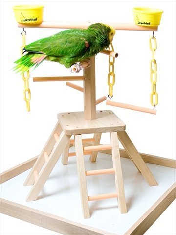 Acrobird PB24 Pyramid with Base Pet Toy, 24-Inch