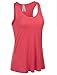 Emmalise Women's Flowey Lightweight Yoga Workout Tank Top Tee Tshirt