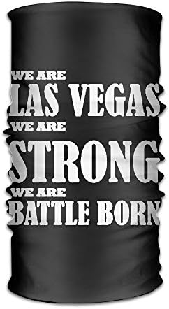 We Are Las Vegas We Are Strong We Are Battle Born Unisex Variety Of Face Masks Scarf Sport Head Scarf