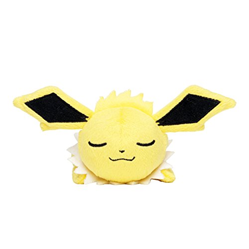 Pokemon Center Original Kuttari Stuffed Jolteon Ver Good Night.