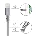 Phone Cable 6FT TIMMY 3 Pack Nylon Braided Charger to Charging USB Cable Compatible iPhone iPad and More (Gray)