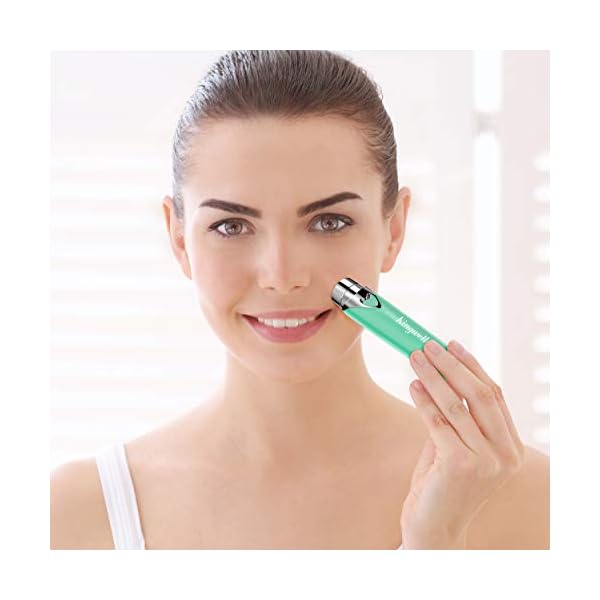 Facial Hair Removal for Women, Painless Hair Remover Shaver with 1