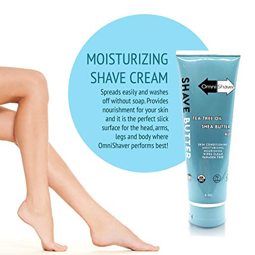 OmniShaver Shave Butter The BEST Shaving Cream for Head Arms Legs and