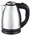 Maxware Stainless Steel Cordless Electric Kettle,Silver (1.5-Liter)