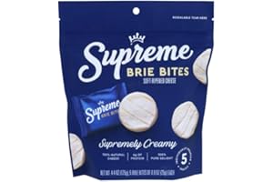 GENERIC SUPREMEly Creamy Brie Bites (4.4 Ounce bag) 5 Brie Bites Per Order