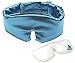 Sleep Whale Premium Comfort Sleep Mask - Luxury Design - Adjustable Eye Mask Strap for Comfortable Sleeping - with Lightweight Cooling Gel Insert Pack