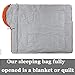 Envelope Sleeping Bag – 4 Seasons Warm Cold Weather Lightweight, Portable, Waterproof With Compression Sack for Adults & Kids – Indoor & Outdoor Activities: Traveling, Camping, Backpacking, Hiking Redthumb 3