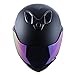 1Storm Motorcycle Street Bike Modular/Flip up Dual Visor/Sun Shield Full Face Helmet Matt Black