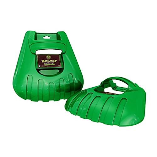 ReLeaf Leaf Scoops: Ergonomic, Large Hand Held Rakes for Fast Leaf & Lawn Grass Removal Patio, Lawn & Garden, Gardening & Lawn Care, Hand Tools, Rakes