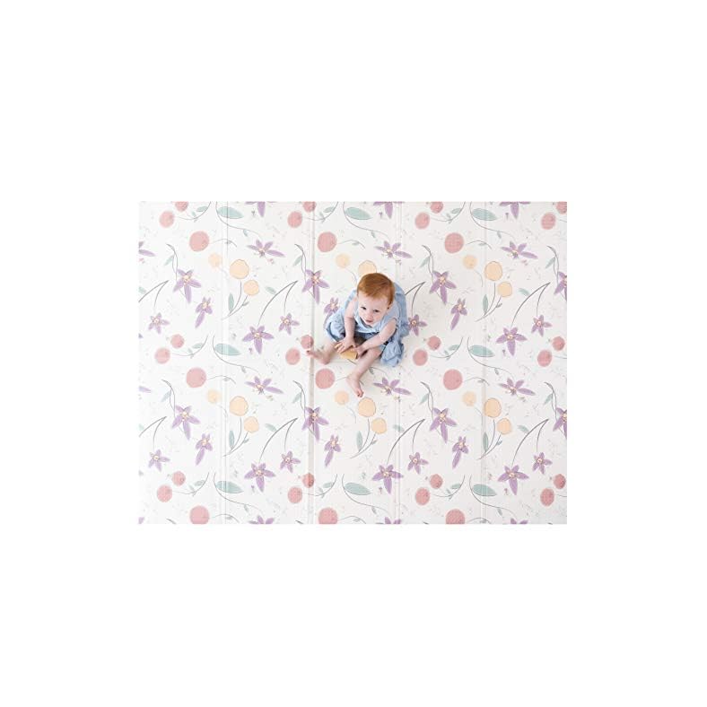 JumpOff Jo – Large Waterproof Foam Padded Play Mat for Infants, Babies, Toddlers, Play & Tummy Time, Foldable Activity…