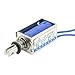 Uxcell 1A Push Pull Type Open Frame Solenoid Electromagnet, 10 mm, 80 g, DC 24V