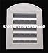 Shed Gable Vent 12" X 15" White, Playhouse Vent, Chicken Coop Vent