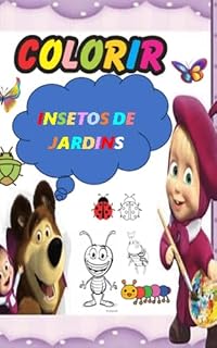 Livro LIVRO PARA COLORIR: INSETOS DE JARDINS