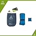 ATEPA Self-inflating Stadium Seat Cushion, Outdoor Portable Inflatable Seat Pad with Carrying Bag, for Hard Bench, Sports, Camping, Air Plane Ride, Traveling,2.75 oz, Blue