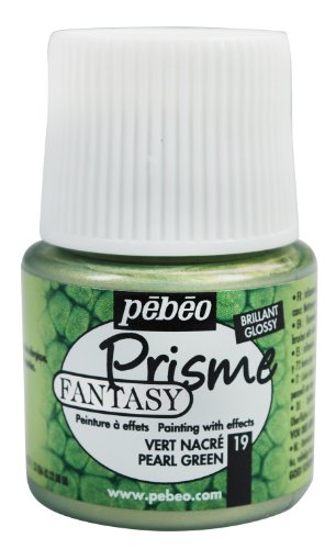 Pebeo Fantasy Prisme Paint 45ml, Pearl Green