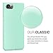 kwmobile TPU Silicone Case for BlackBerry KEYone (Key1) - Soft Flexible Shock Absorbent Protective Phone Cover - Mint Matte