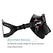 Dry Top Snorkel Set, Aegend Adult Wide View Diving Mask With Anti Fog Tempered Glass Lenses for Safety Adjustable Buckles Snorkeling Mask With Gear Bag