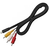 VMC-15MR2 AV Replacement Cable for Sony Handycam HDR-CX and HDR-PJ Series Camcorders