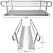 Titan Ramps Aluminum Wheelchair Entry Ramp and Handrails 10 ft. Solid Surface Scooter Access
