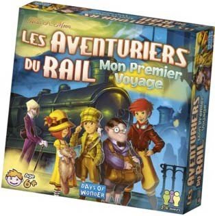 Days Of Wonder - Les aventuriers du rail - Mon premier voyage - Version française - 0824968202258