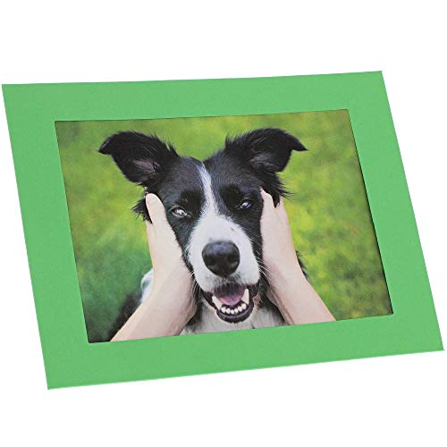 Juvale Cardboard Photo Picture Frame Easel (5 x 7 in, 10 Colors, 30