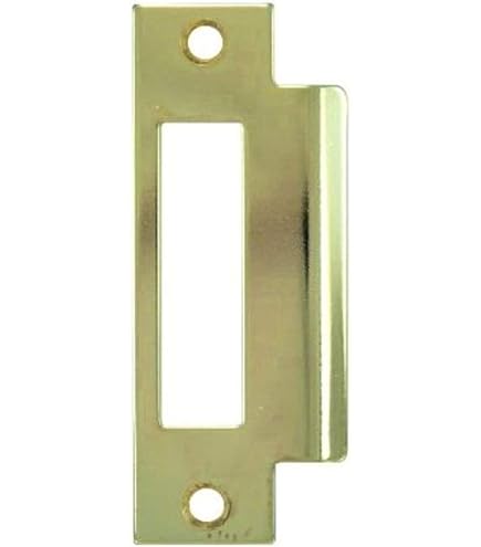 3Pcs 4-7/8" Universal Door Strike Plate Replacement Stainless - View #11