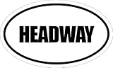 Any and All Graphics Headway 6" Magnet of Oval Euro