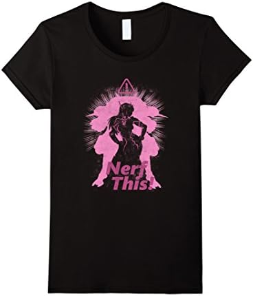 Womens Nerf This! T-shirt Small Black