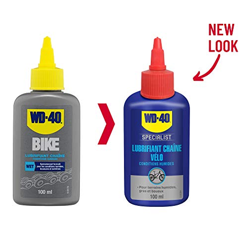 WD-40 Fiets smeermiddel voor ketting, vochtige omstandigheden, brurette, verdrijft vocht, vermindert wrijving, duurzame… - Image 3
