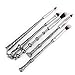 iBasics Metal Makeup Brushes Wizard Wands - 5 Piece Brush Set with Gift Bag