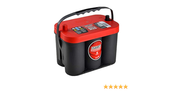 SMC RTC4.2-7 Red Top Batería Optima, Roja