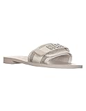 Guess Women's ELYZE Flat Sandal, Light