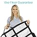 Vive Transfer Blanket with Handles 77” x 38.5” - Bed Positioning Pad, Straps - Reusable, Washable Patient Lifting Device Body Lift, Turning, Sliding Moving - Caregiver, Family Aid, Bedridden, Elderly