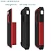 iPhone 4 Case, iPhone 4S Case, CHTech Fashion Shockproof Durable Hybrid Dual Layer Armor Defender Protective Case Cover for Apple iPhone 4S/4 (Red)