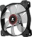 Corsair CO-9050019-WW Air Series SP 120 LED Red High Static Pressure Fan Cooling - single pack