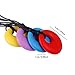 UPINS Sensory Chew Necklace for Kids,Silicone Teether Chewlery Necklace Chewing Tool, Chewy Oral Chewing Toys ,for Biting and Teething, Pack of 4