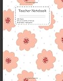 Teacher's Notebook: High quality and low cost; this is our new notebook designed for teachers .. 100 ruled pages 8.5*11 inches to write in cours, to take notes ...
