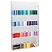 D'Eco Nail Polish Wall Rack, Acrylic Nail Polish Display Organizer