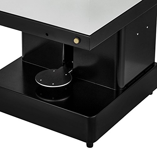 Happybuy Coffee Printer Machine 10-20 S/Cup DIY Design Food 3D Latte Art Maker Selfie Milk Tea Edible Ink for Chocolate Cookies Small Cake Store,