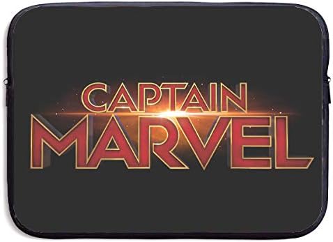 Neoprene Laptop Sleeve Case - Cap-Tain Mar-vel Logo Portable Business Notebook Liner Protective Bag for MacBook Pro/MacBook Air/Asus/Dell 13 Inch