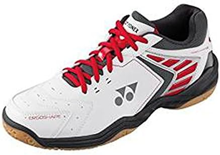 Yonex SHB 46EX Men's Indoor Shoe White/Red/Black (8.5)