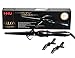 MHU Professional Curling Iron Ceramic Curling Wand Salon Auto Shut Of Hair Curler with Cool Tip, 1/2-1 Inch