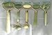 Acupress Jade Roller Massager Face and Neck Skin Slimming Massager Beauty Tools (Type E)