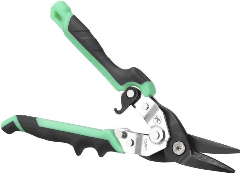 Stanley FMHT73557-0 Tijeras Corta Chapas Corte a la derecha FatMax Pro-Ergo, Aluminium