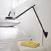 Aglaia Swing Arm Desk Lamp, 6.5W Architect Clamp On LED Lamp, Eye Protection for Home Office Studio (Black)