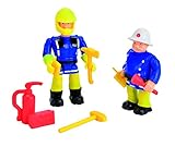 Fireman Sam - Figurines Double Pack (Sam and Officer Steele) [Amazon Exclusive]