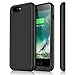 Fang Battery Case for iPhone 8 Plus/7 Plus,7000mAh Battery Pack Charger Case for iPhone 8 Plus Extended Portable Battery Charging Case for iPhone 7 Plus,8 Plus - Black