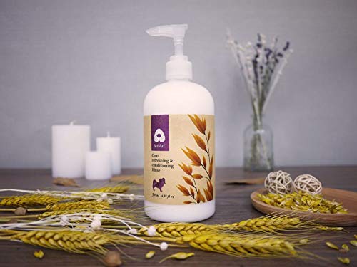 Arf Arf Natural Oatmeal Dog Conditioner - Coat Rereshing & Conditioning Rinse, 18 Oz