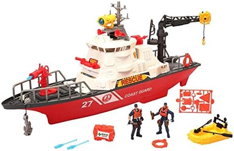 Rescue Force Mega Fire Boat Playset 