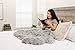 Chanasya Super Soft Shaggy Longfur Throw Blanket | Snuggly Fuzzy Faux Fur Lightweight Warm Elegant Cozy Plush Sherpa Microfiber Blanket | For Couch Bed Chair Photo Props - 60 